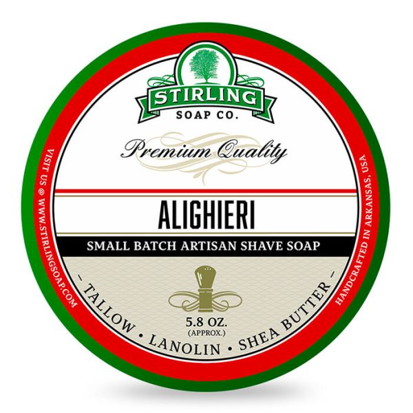sapone-barba-alighieri-stirling-soap-company.jpg Crema de afeitar Stirling Alighieri 170ml