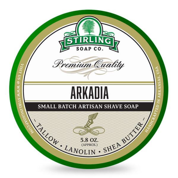 Stirling Soap Company crema de afeitar arkadia 170ml