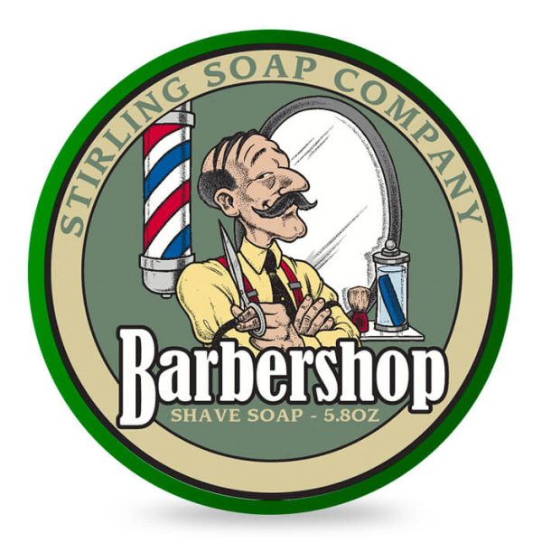Stirling Soap Company crema de afeitar barbería 170ml