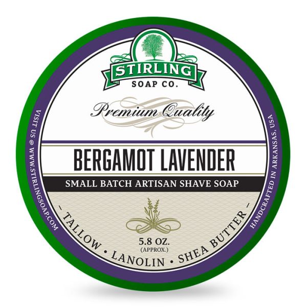 sapone-barba-bergamot-lavender-stirling-soap-company.jpg Stirling Soap Company crema de afeitar bergamota lavanda 170ml