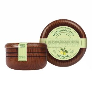 sapone-barba-bergamotto-neroli-legno-mondial-1908.jpg Jabón de afeitar Mondial en Bol de Madera Bergamota 140ml