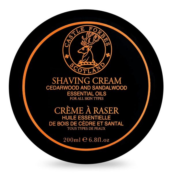 sapone-barba-cedarwood-sandalwood-castle-forbes.jpg Castle Forbes crema de afeitar cedro sándalo 200ml