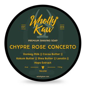 Jabón de afeitar Wholly Kaw Chypre Rose Concerto 114gr