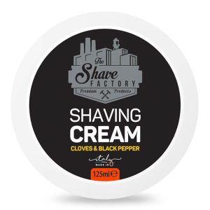 sapone-barba-cloves-black-pepper-the-shave-factory.jpg The Shave Factory jabón de afeitar Clavo y Pimienta Negra 125ml