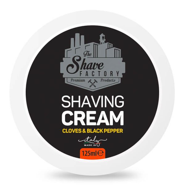 sapone-barba-cloves-black-pepper-the-shave-factory.jpg The Shave Factory jabón de afeitar Clavo y Pimienta Negra 125ml