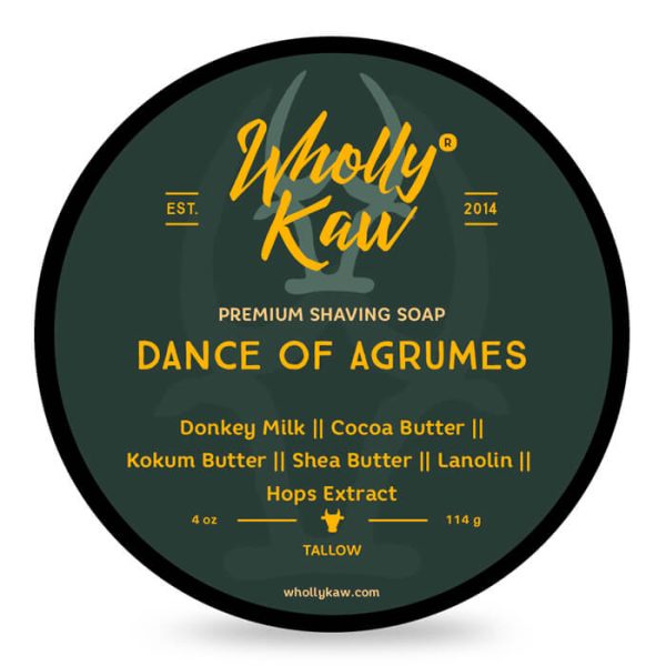 Jabón de afeitar Wholly Kaw Danza de Agrumes 114gr