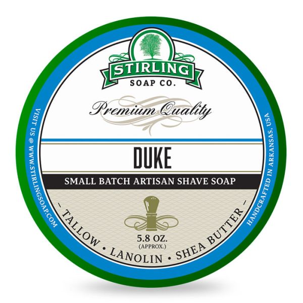 sapone-barba-duke-stirling-soap-company.jpg Stirling Soap Company crema de afeitar duque 170ml