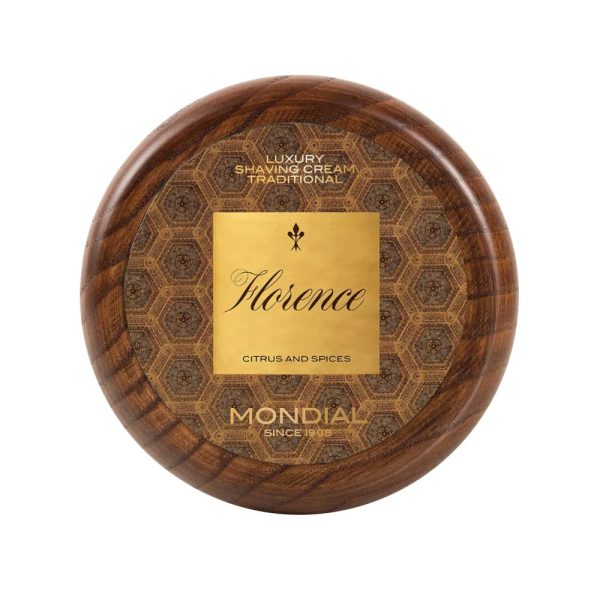 Jabón de afeitar Mondial en Bol de Madera Florencia 140ml