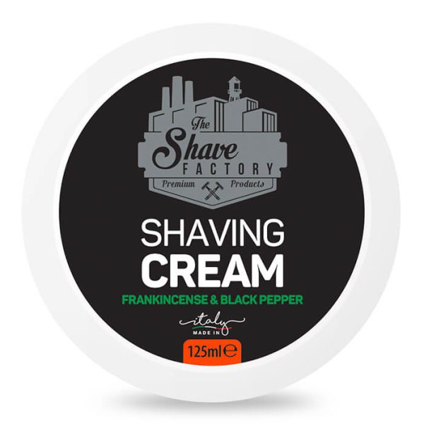 sapone-barba-frankincense-black-pepper-the-shave-factory.jpg The Shave Factory jabón de afeitar Incienso y Pimienta Negra 125ml
