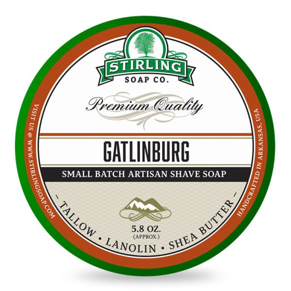 sapone-barba-gatlinburg-stirling-soap-company.jpg Stirling Soap Company crema de afeitar gatlinburg 170ml
