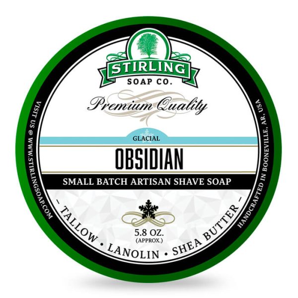 sapone-barba-glacial-obsidian-stirling-soap-company.jpg Crema de afeitar Stirling Glacial Obsidiana 170ml