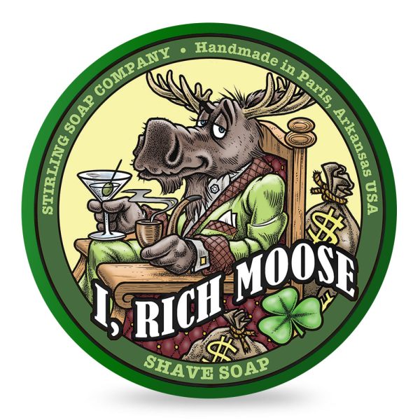 sapone-barba-i-rich-moose-stirling-soap-company.jpg Jabón de afeitar Stirling I, Rich Moose 170ml