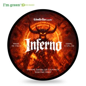 sapone-barba-inferno-iamgreen-thegoodfellasmile.jpg Crema de afeitar Sonrisa de Goodfellas Inferno 100ml