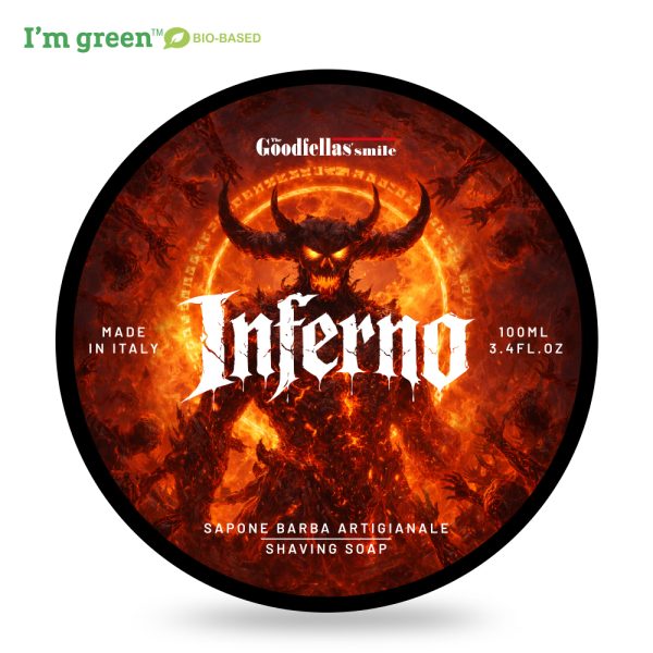 sapone-barba-inferno-iamgreen-thegoodfellasmile.jpg Crema de afeitar Sonrisa de Goodfellas Inferno 100ml