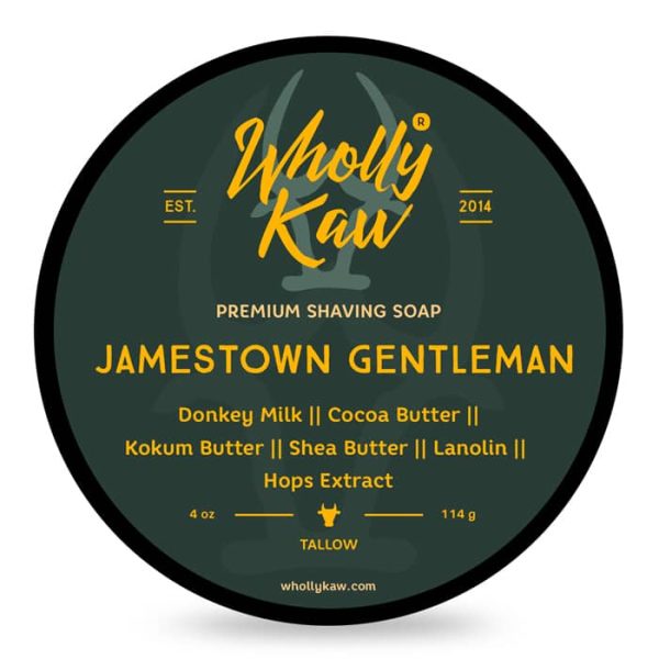 Jabón de afeitar Wholly Kaw Jamestown Gentleman 114gr