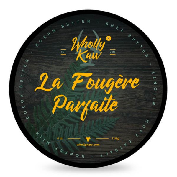 Jabón de afeitar Wholly Kaw La Fougere Parfaite 114gr