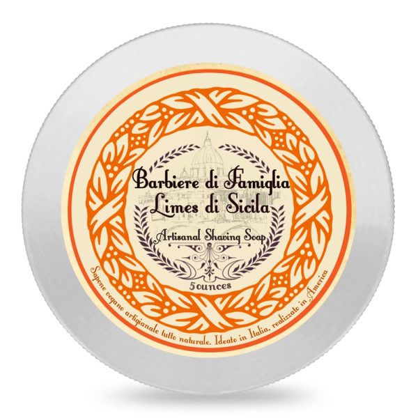 Ariana & Evans jabón de afeitar Barbiere di Famiglia Limes di Sicilia 148ml