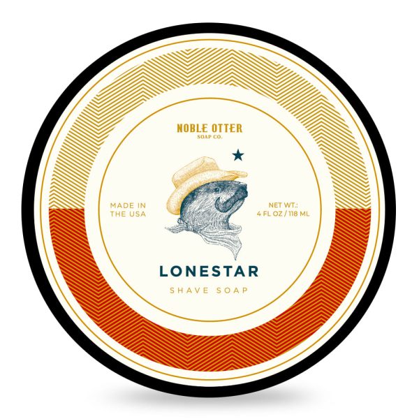 Jabón de afeitar Noble Otter Lonestar 118ml