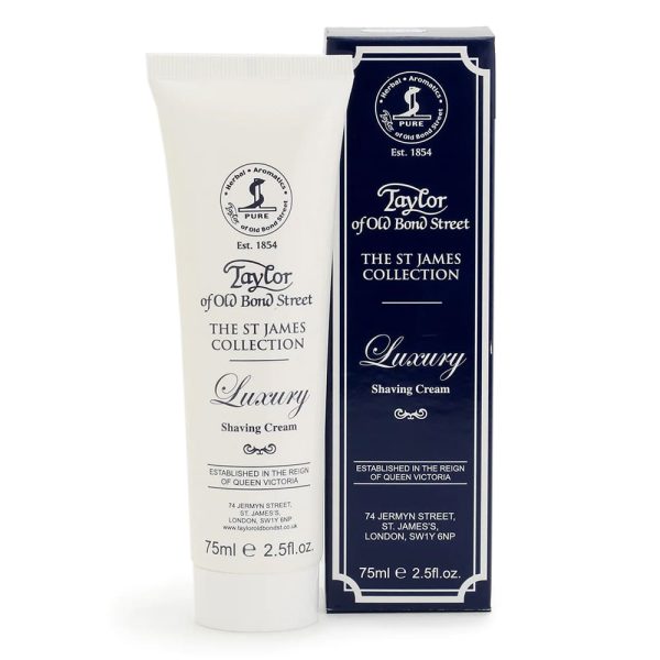 sapone-barba-luxury-taylor-of-old-bond-street.jpg Taylor of Old Bond Street St James Jabón de Afeitar en Tubo 75ml