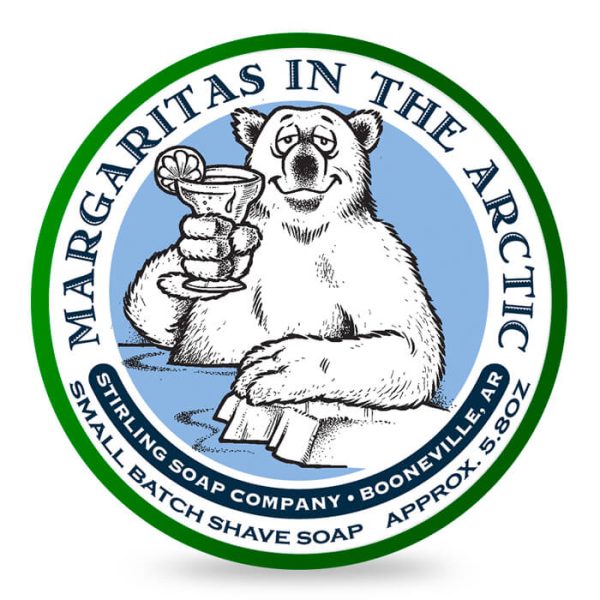sapone-barba-margaritas-in-the-arctic-stirling-soap-company.jpg Stirling Soap Company crema de afeitar margaritas en el ártico 170ml