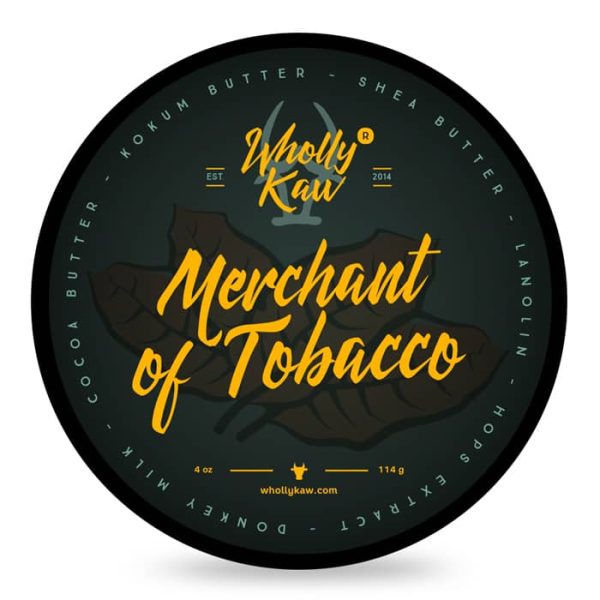 Jabón de afeitar Wholly Kaw Comerciante de Tabaco 114gr
