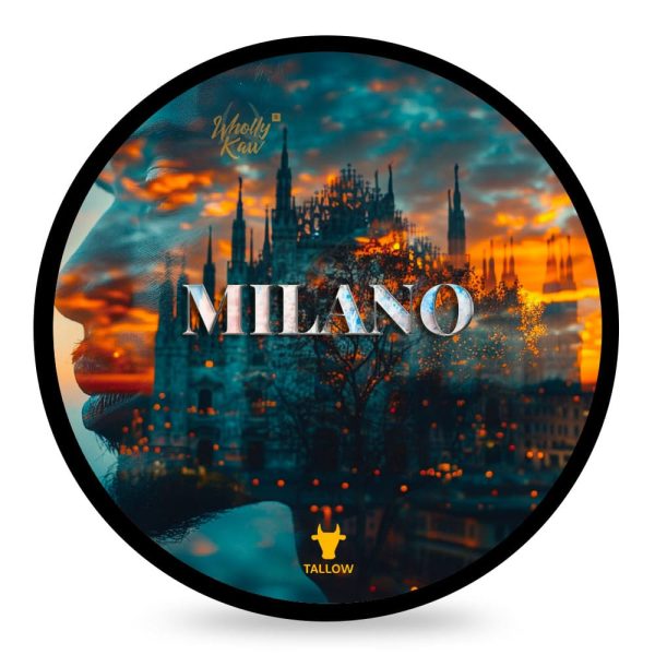 Jabón de afeitar Wholly Kaw crema fresca Milano 165gr