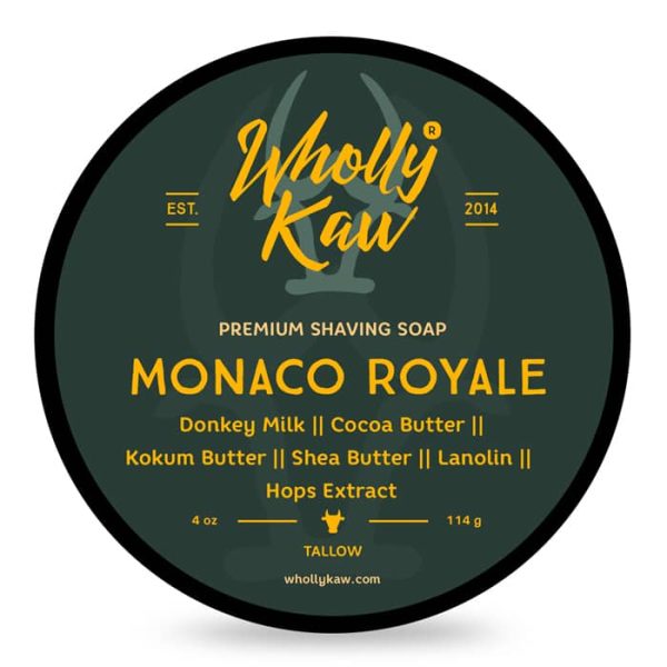 Jabón de afeitar Wholly Kaw Monaco Royale 114gr