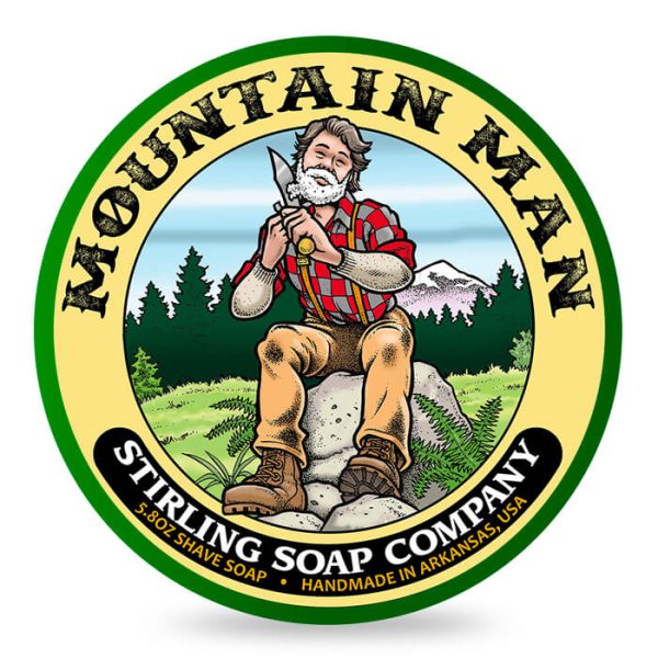 Stirling Soap Company crema de afeitar hombre de montaña 170ml