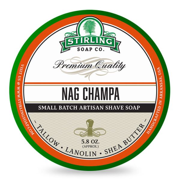 Crema de afeitar Stirling nag champa 170ml