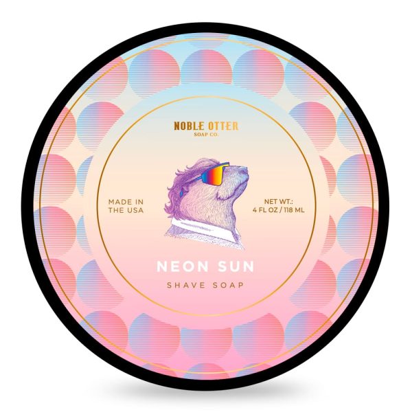Jabón de afeitar Noble Otter Neon Sun 118ml