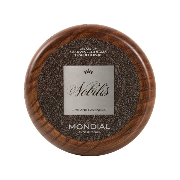 Jabón de afeitar Mondial en Bol de Madera Nobilis 140ml