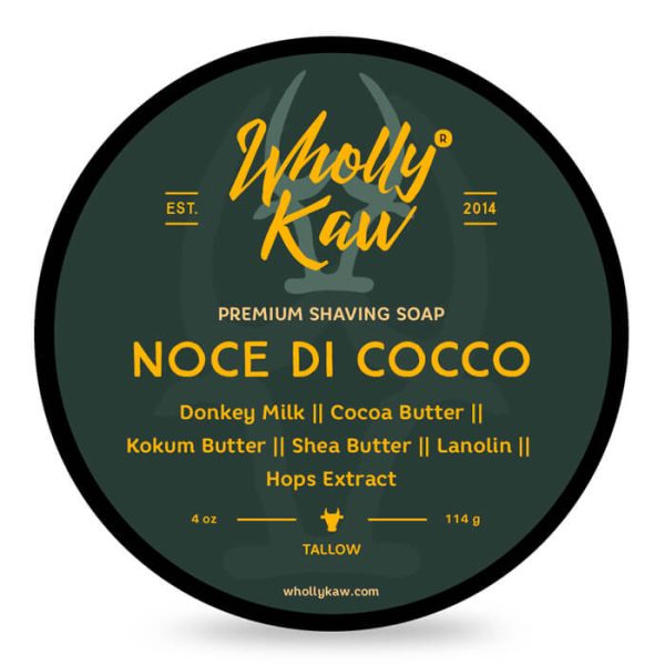 Jabón de afeitar Wholly Kaw Noce di Cocco 114gr
