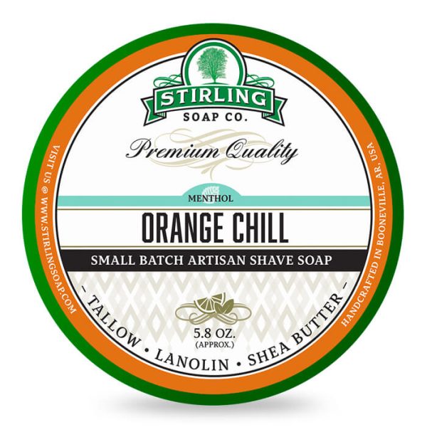 sapone-barba-orange-chill-stirling-soap-company.jpg Stirling Soap Company crema de afeitar naranja chill 170ml