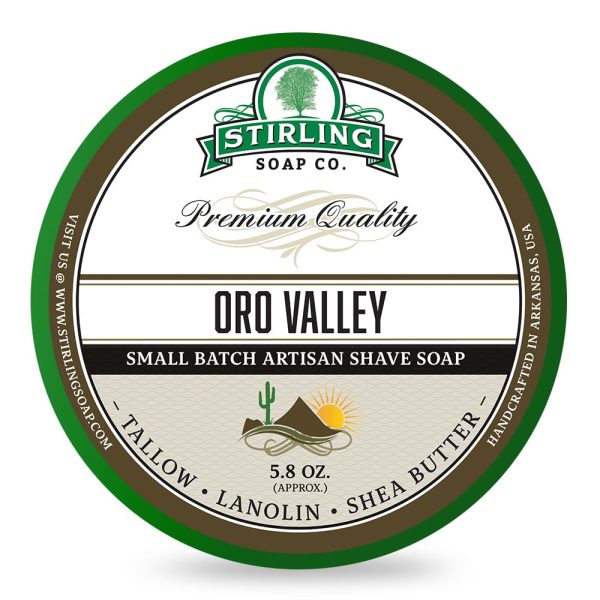 sapone-barba-oro-valley-stirling-soap-company.jpg Jabón de afeitar Stirling Oro Valley 170ml