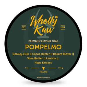 Jabón de afeitar Wholly Kaw Pompelmo 114gr