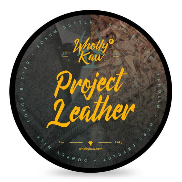 sapone-barba-project-leather-wholly-kaw.jpg Jabón de afeitar Wholly Kaw Project Leather 114gr
