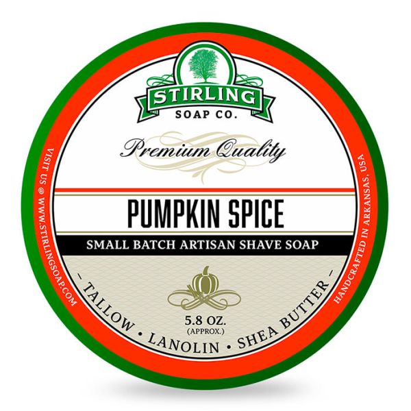 sapone-barba-pumpkin-spice-company-new.jpg Crema de afeitar Stirling Pumpkin Spice 170ml