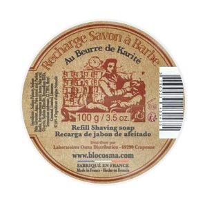 Osma Tradition jabón de afeitar con manteca de karité recambio 100gr