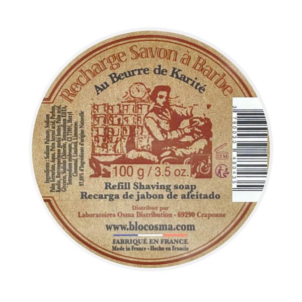 Osma Tradition jabón de afeitar con manteca de karité recambio 100gr