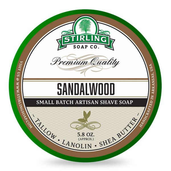 Crema de afeitar Stirling sándalo 170ml