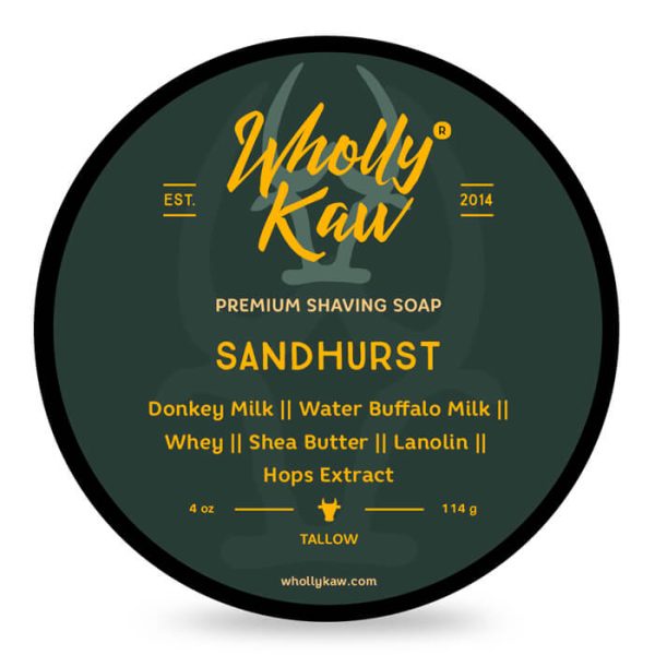 Jabón de afeitar Wholly Kaw Sandhurst 114gr