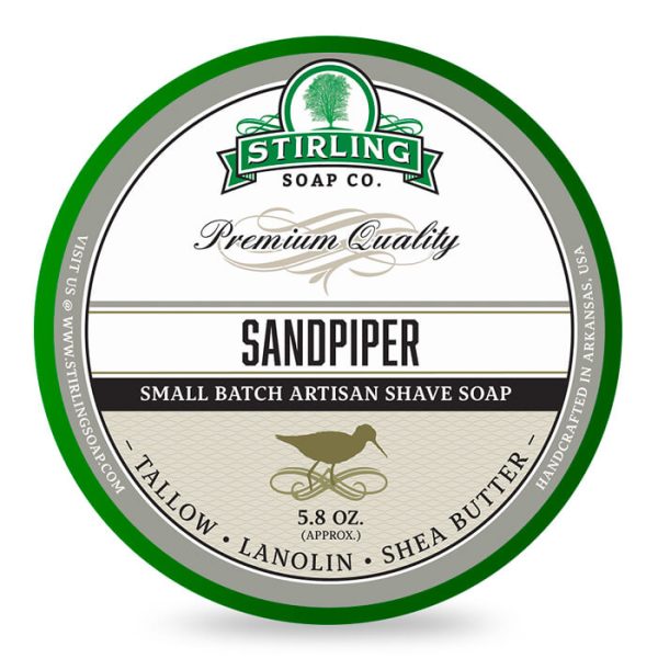 Stirling Soap Company crema de afeitar sandpiper 170ml
