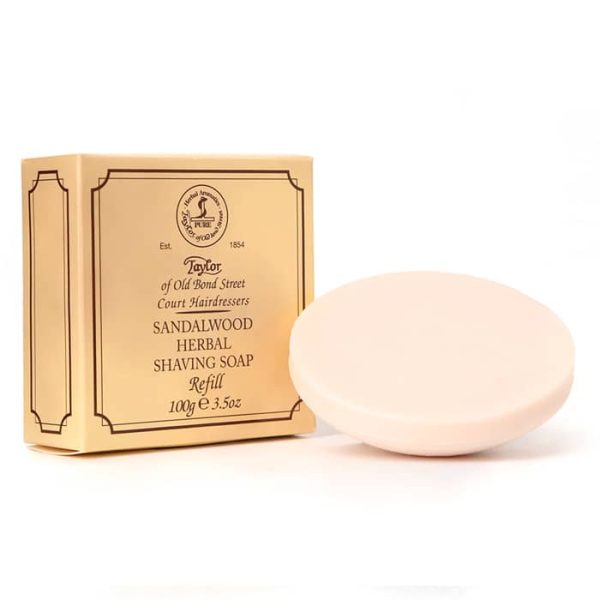 sapone-barba-solido-sandalwood-taylor-of-old-bond-street.jpg Taylor Of Old Bond Street Jabón De Afeitar Sólido Sándalo 100gr