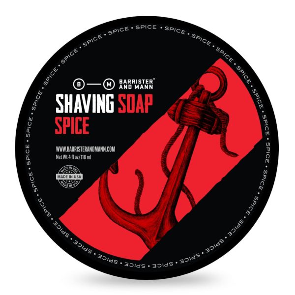 Barrister and Mann jabón de afeitar Spice 118ml