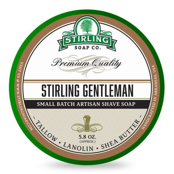sapone-barba-stirling-gentleman-stirling-soap-company.jpg Stirling Soap Company crema de afeitar Stirling Gentleman 170ml