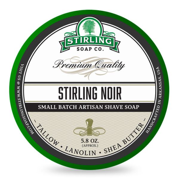 sapone-barba-stirling-noir-stirling-soap-company.jpg Stirling Soap Company crema de afeitar Stirling Noir 170ml