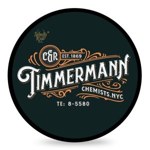 Jabón de afeitar Wholly Kaw Timmermann Negro 114gr