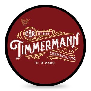 Jabón de afeitar Wholly Kaw Timmermann Rojo 114g