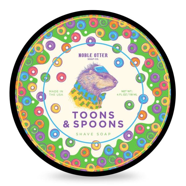 Jabón de afeitar Noble Otter Toons and Spoons 118ml
