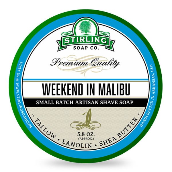 Crema de afeitar Stirling Weekend in Malibu 170ml